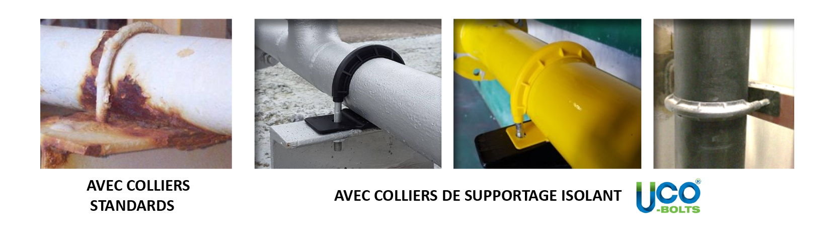 Colliers de plomberie - Colliers et accessoires