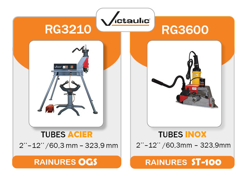 Location rainureuse Victaulic