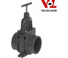 Vanne guillotine pvc VAN DE LANDE - 50 au 110 mm