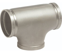 Raccord De Tuyauterie En Acier Inoxydable 316 - 2 Pouces, Avec Pince Et Virole 64 Mm