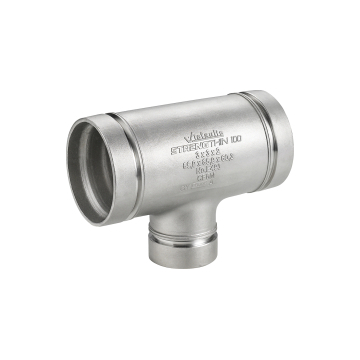 Té réduit E493 Victaulic ST100 inox par Atlantic Robinetterie