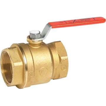 Vanne à Boisseau Sphérique Gaz 2 Voies Laiton - 1/2 Pouce, Pour Usage Domestique Ou Industriel - 9